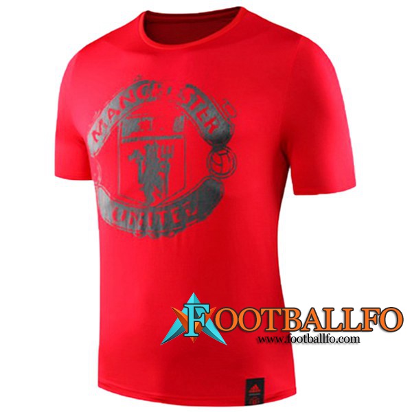 Camiseta Entrenamiento Manchester United Roja 2019/2020