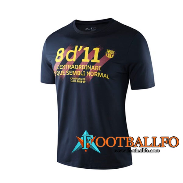 Camiseta Entrenamiento FC Barcelona Negro 2019/2020