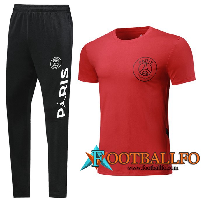 Camiseta Entrenamiento PSG Jordan + Pantalones Roja 2019/2020