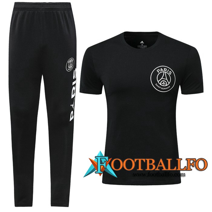 Camiseta Entrenamiento PSG + Pantalones Negro 2019/2020