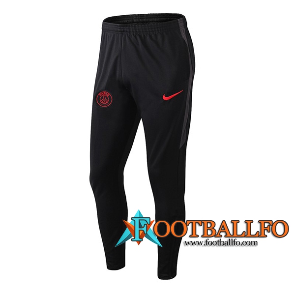 Pantalones Futbol PSG Negro Roja 2019/2020