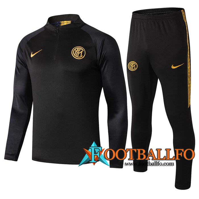 Chandal Futbol + Pantalones Inter Milan Negro 2019/2020