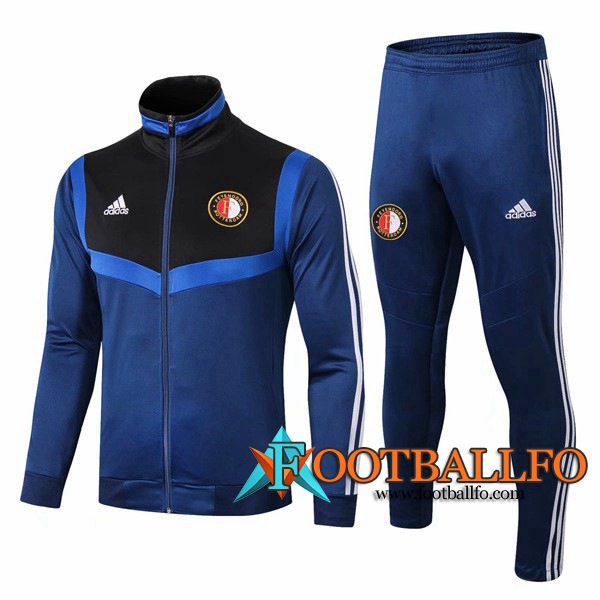 Chandal Futbol - Chaqueta + Pantalones Feyenoord Azul Negro 2019/2020