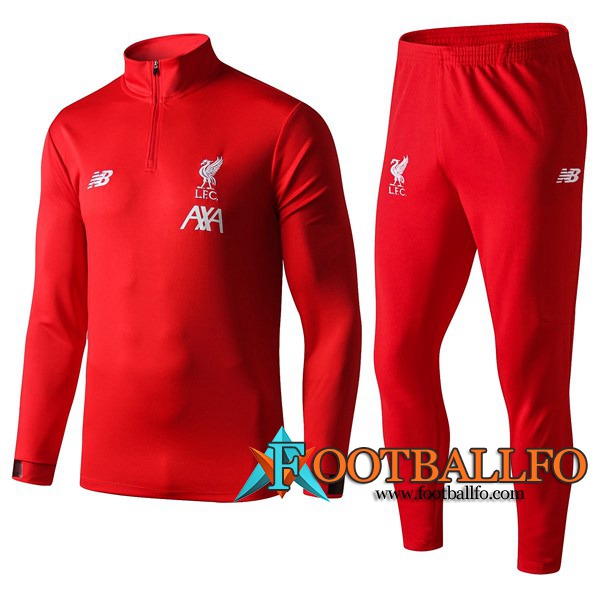 Chaqueta Futbol + Pantalones FC Liverpool Roja 2019/2020