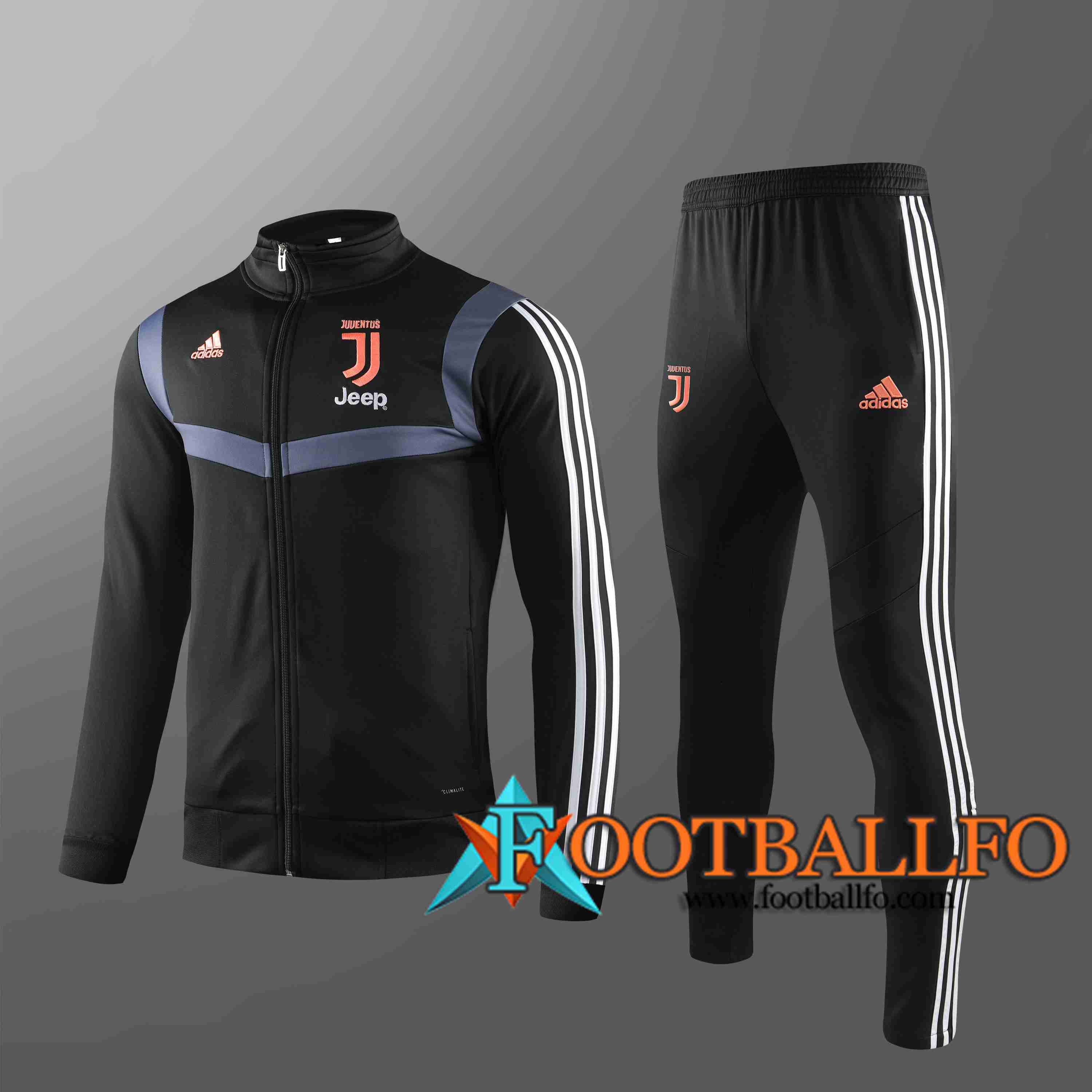 Chandal Futbol Juventus Ninos Negro 2019/2020