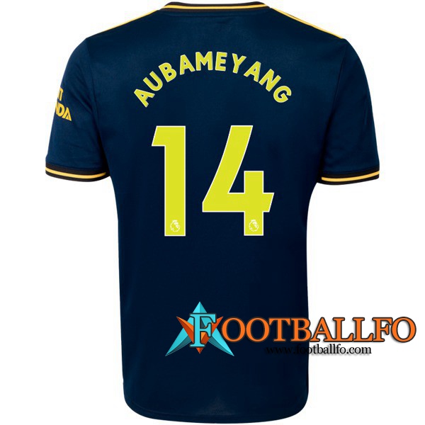 Camisetas Futbol Arsenal (AUBAMEYANG 14) Tercera 2019/2020