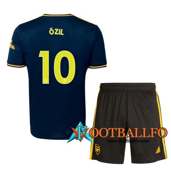 Camisetas Futbol Arsenal (OZIL 10) Ninos Tercera 2019/2020