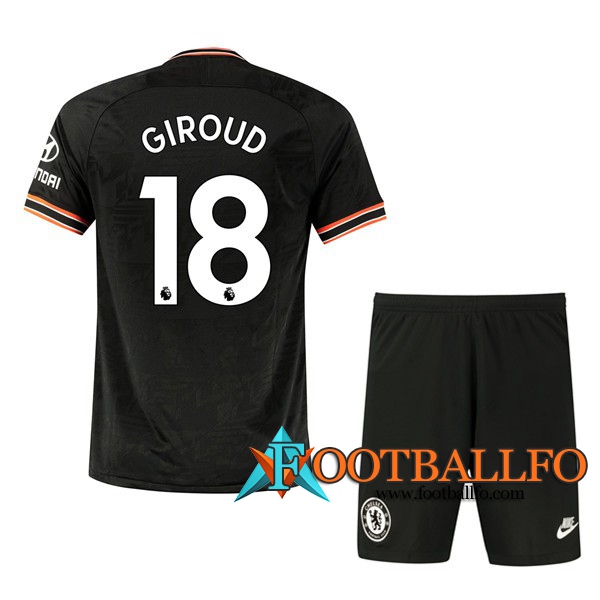 Camisetas Futbol FC Chelsea (Giroud 18) Ninos Tercera 2019/2020
