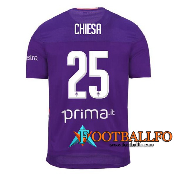 Camisetas Futbol ACF Fiorentina (CHIESA 25) Primera 2019/2020