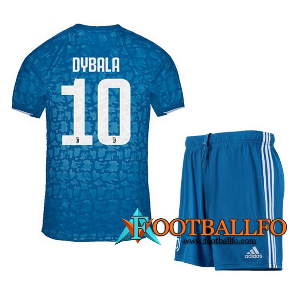Camisetas Futbol Juventus (DYBALA 10) Ninos Tercera 2019/2020