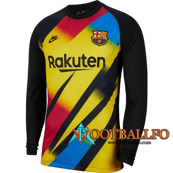 Camisetas Futbol FC Barcelona Portero Verde Negro 2019/2020