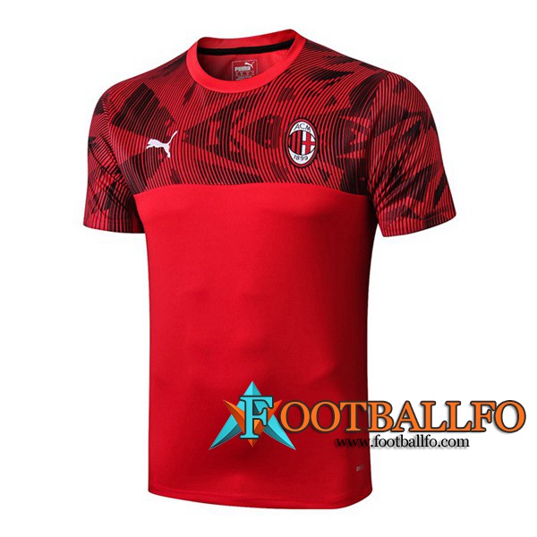 Camiseta Entrenamiento Milan AC Roja 2019/2020