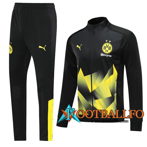 Chandal Futbol - Chaqueta + Pantalones Dortmund BVB Amarillo/Negro 2019/2020