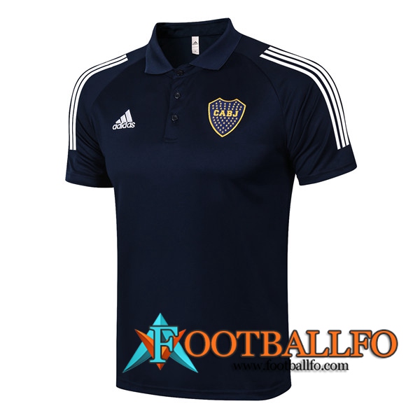 Camiseta Polo Futbol Boca Juniors Azul Marino 2020/2021