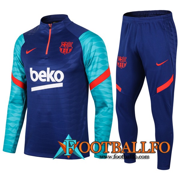 Chandal Equipos De Futbol FC Barcelona Azul Marino 2020/2021