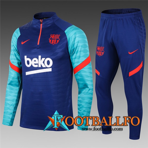 Chandal Equipos De Futbol FC Barcelona Ninos Azul Marino 2020/2021