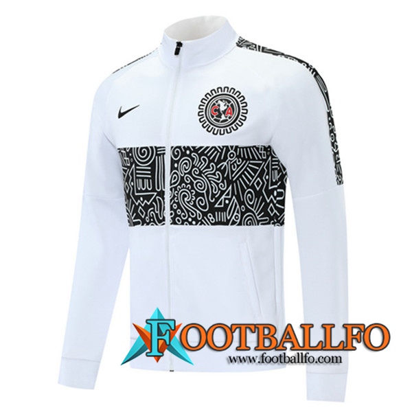 Chaquetas Futbol Club America Blanca 2020/2021