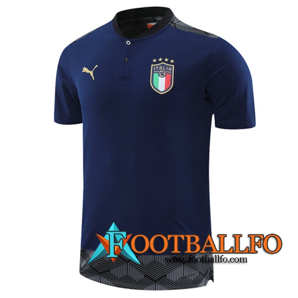 Camiseta Entrenamiento Italia Marin Azul 2021/2022