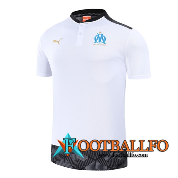 Camiseta Entrenamiento Marsella OM Blanca 2021/2022