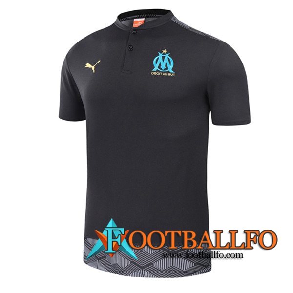 Camiseta Entrenamiento Marsella OM Negro 2021/2022