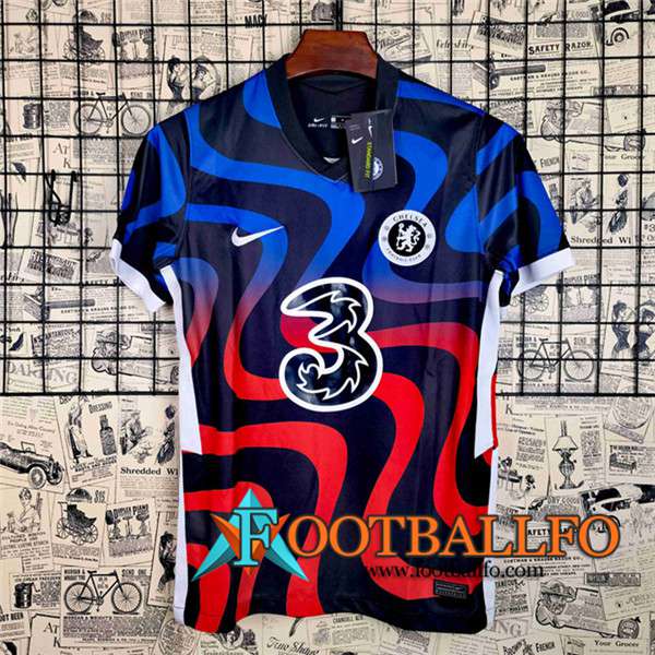 Camiseta Entrenamiento FC Chelsea Azul/Rojo 2021/2022