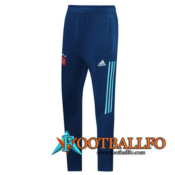 Pantalon Entrenamiento AFC Ajax Azul 2021/2022