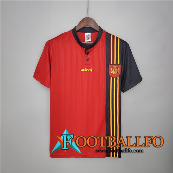 Camiseta Futbol España Retro Titular 1996