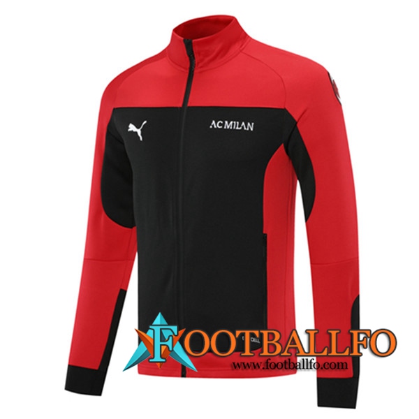 Chaquetas Futbol AC Milan Rojo/Negro 2021/2022