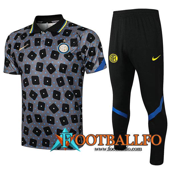 Camiseta Polo Inter Milan + Pantalones Gris 2021/2022
