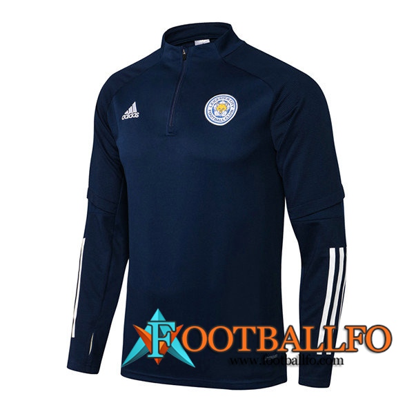 Sudadera De Entrenamiento Leicester City Azul Marino 2021/2022