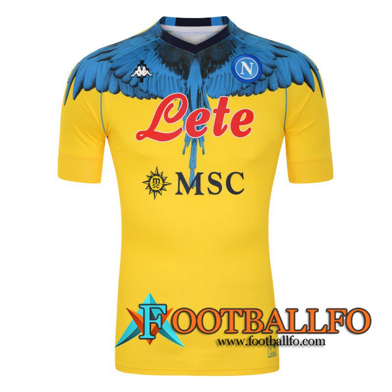 Camiseta Futbol SSC Naples Burlon Race 2021 GK Limited Edition