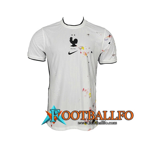 Camiseta Entrenamiento Francia Blanca 2021/2022
