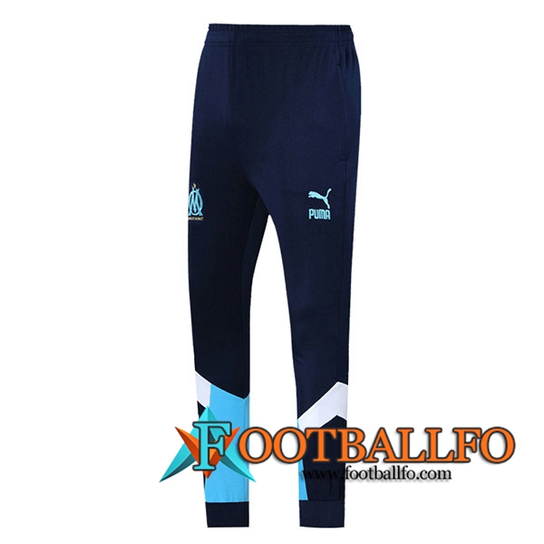 Pantalon Entrenamiento Marsella Blanca/Azul Marino 2021/2022