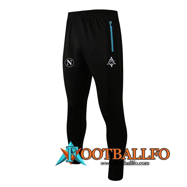 Pantalon Entrenamiento SSC Napoli Negro 2021/2022