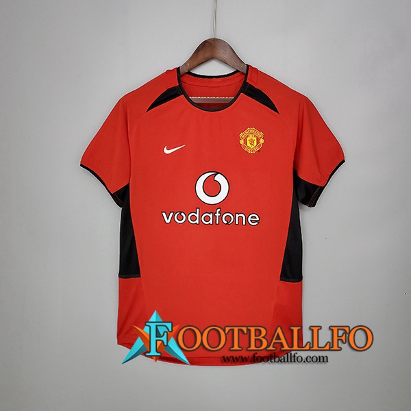 Camiseta Futbol Manchester United Retro Titular 2002/2004