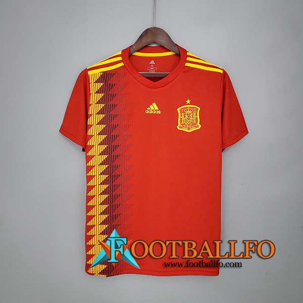 Camiseta Futbol España Retro Titular 2014