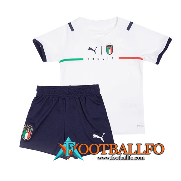 Camiseta Futbol Italia Niños Alternativo 2021/2022