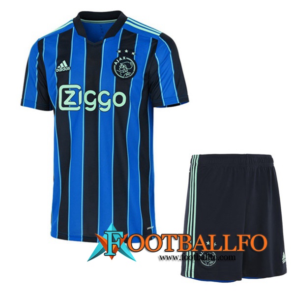 Camiseta Futbol AFC Ajax Niños Alternativo 2021/2022
