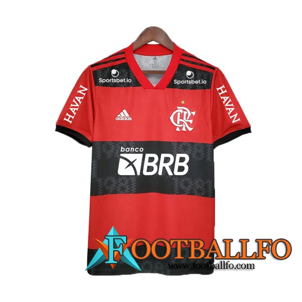 Camiseta Futbol Flamengo Titular All Sponsor 2021/2022