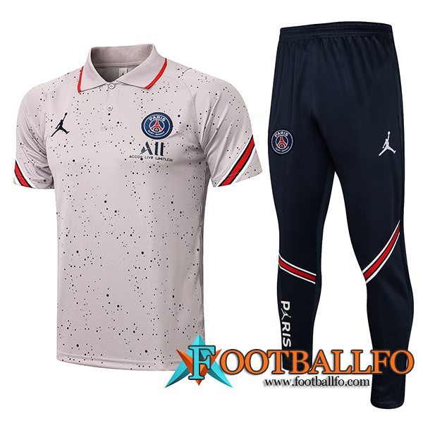 Camiseta Entrenamiento Jordan PSG + Pantalones Gris 2021/2022