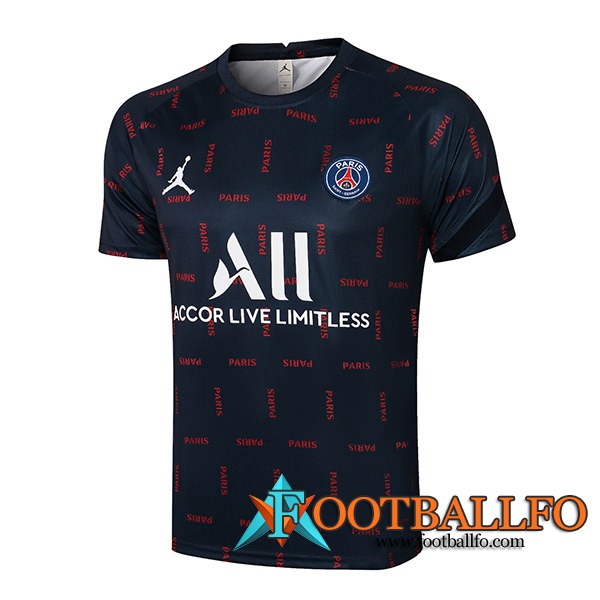 Camiseta Entrenamiento Jordan PSG Azul Marino 2021/2022