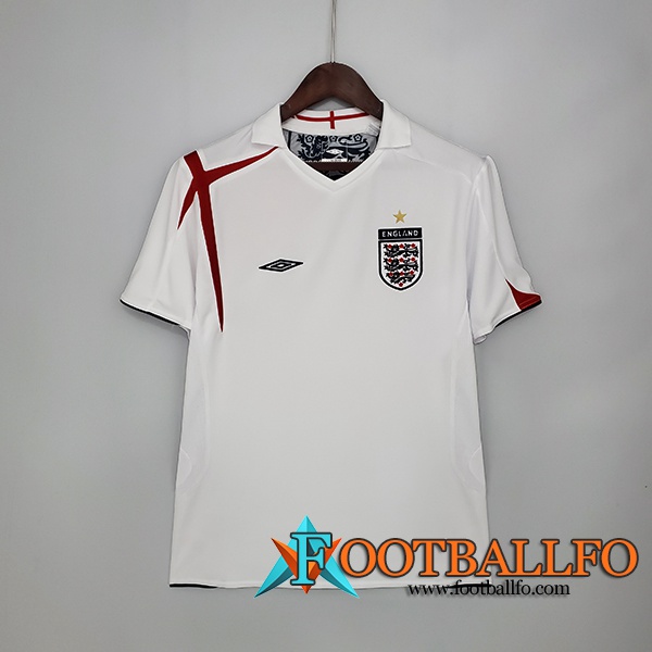 Camiseta Futbol Inglaterra Retro Titular 2006