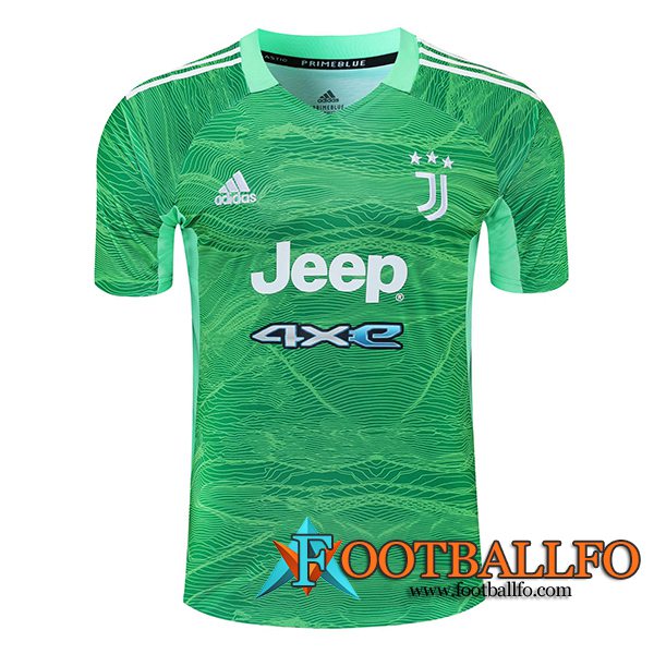 Camiseta Futbol Juventus Portero Verde 2021/2022