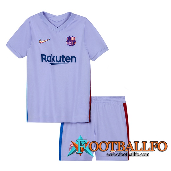 Camiseta Futbol FC Barcelona Niños Exterieur 2021/2022
