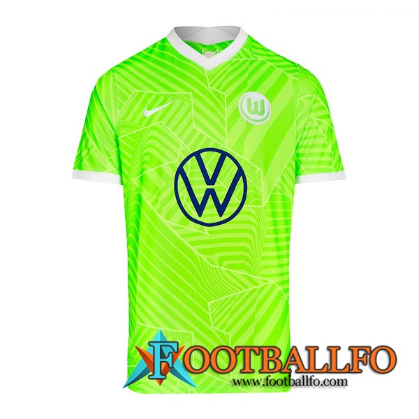 Camiseta Futbol Vfl Wolfsburg Titular 2021/2022