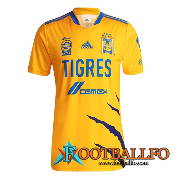 Camiseta Futbol Tigres UANL Titular 2021/2022
