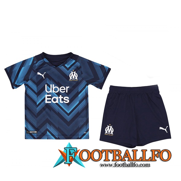 Camiseta Futbol Marsella OM Niños Alternativo 2021/2022