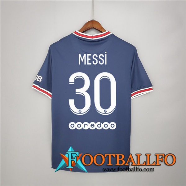 Camiseta Futbol PSG MESSI 30 Titular 2021/2022