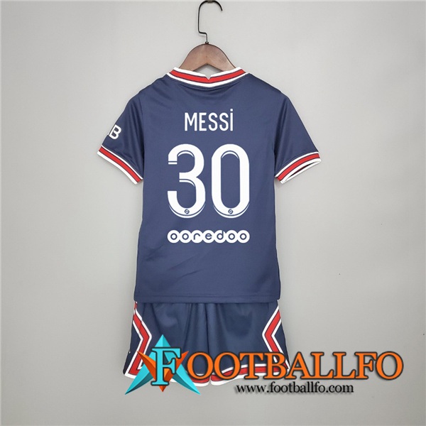 Camiseta Futbol PSG Ninos MESSI 30 Titular 2021/2022