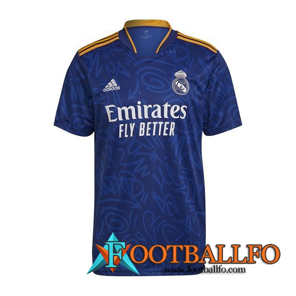 Camiseta Futbol Real Madrid Alternativo 2021/2022